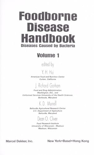 Foodborne Disease Handbook: Diseases caused by hazardous substances