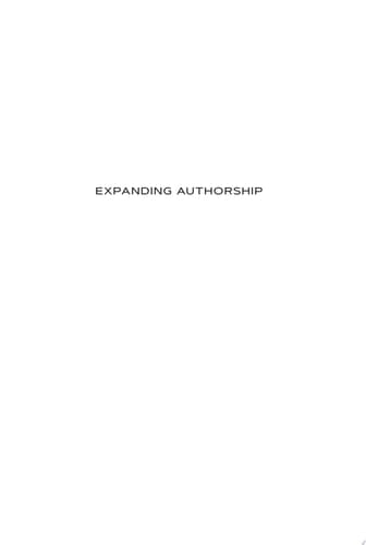 Expanding Authorship Transformations in American Poetry Since 1950