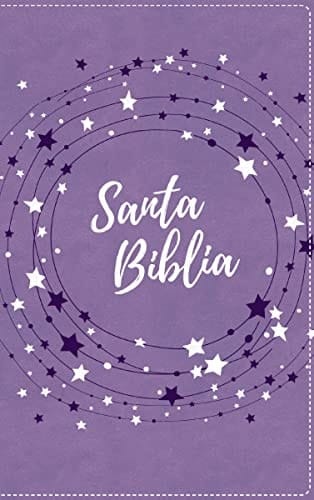 Biblia para niños NVI, Texto Revisado 2022, Leathersoft, Lavanda