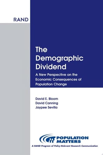 The Demographic Dividend A New Perspective on the Economic Consequences of Population Change
