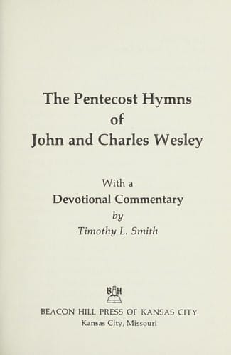 Pentecost Hymns John&chas Wesl: