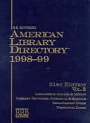 American Library Directory, 1998-1999