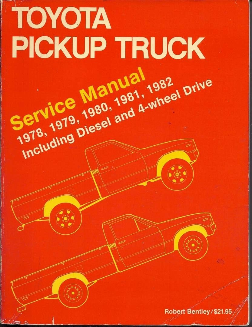 Toyota Pickup Manual, 1980-1982