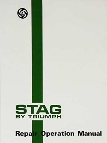 Triumph Stag Workshop Manual 1971-1973
