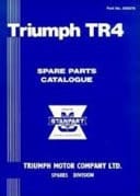 Triumph TR4 Spare Parts Catalogue 1961-1964