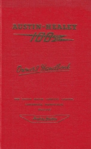 Austin-Healey 100/6 Driver's Handbook (1956-1959)