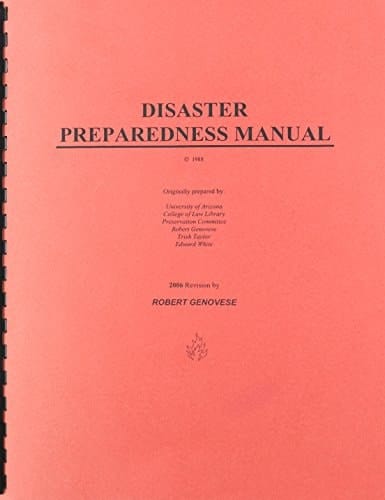 Disaster Preparedness Manual 2006 Revision