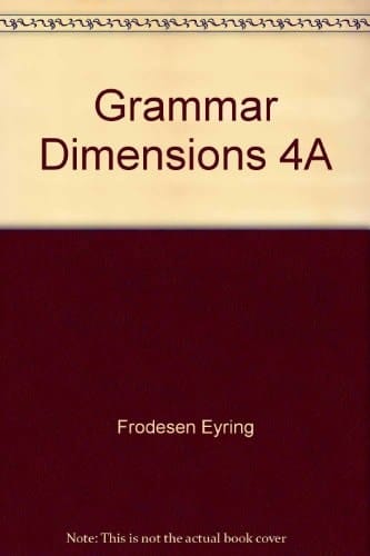 Grammar Dimensions Form, Meaning, and Use