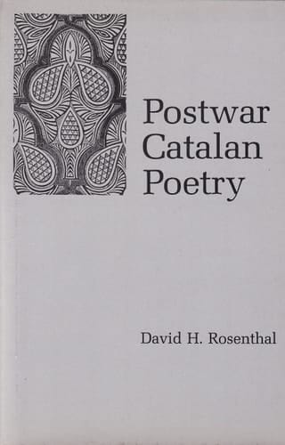 Postwar Catalan Poetry