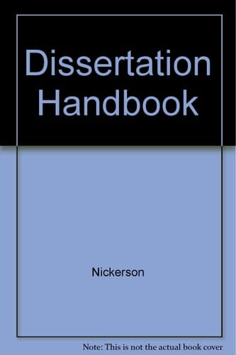 The Dissertation Handbook A Guide to Successful Dissertations