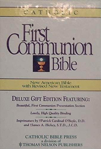 New American Bible First Communion 9053cw