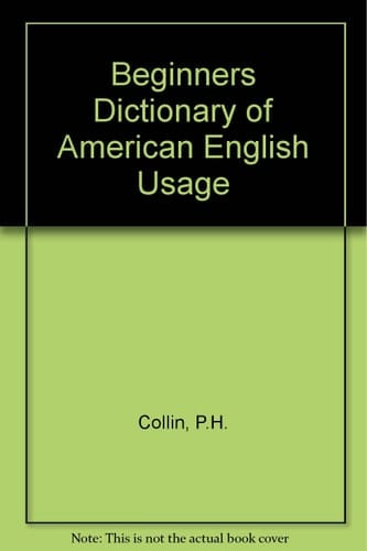Beginner's Dictionary of American English Usage