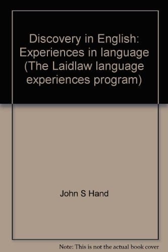 Discovery in English Experiences in Language