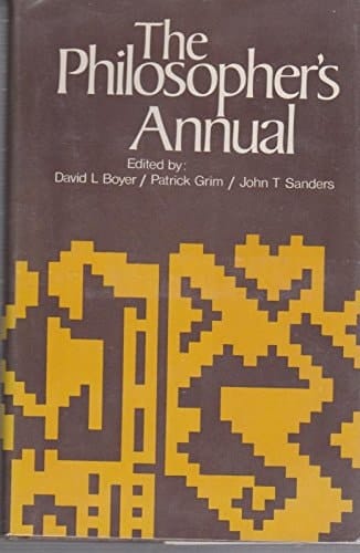 The Philosopher's Annual, 1979