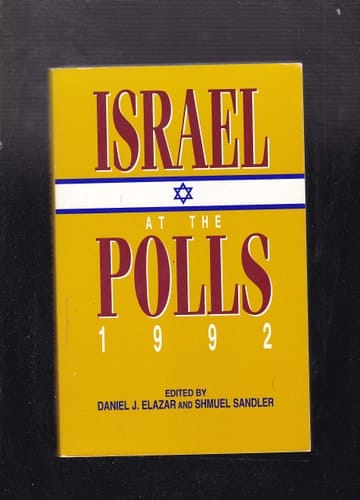 Israel at the Polls, 1992