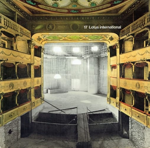 Architecture and the Theatre