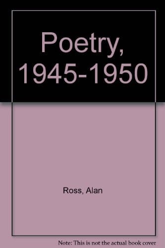 Poetry, 1945-1950
