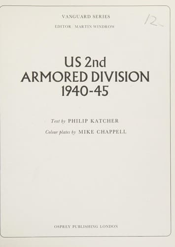 U.S. 2nd Armored Division, 1940-45