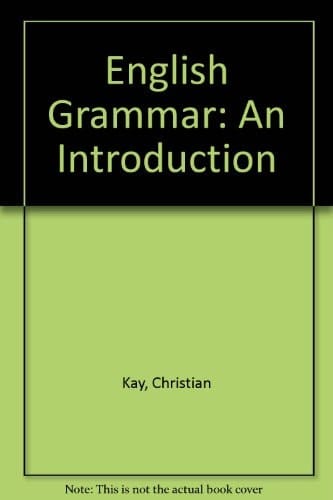 English Grammar An Introduction