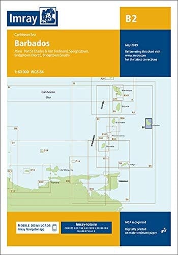 Imray Chart B2 Barbados