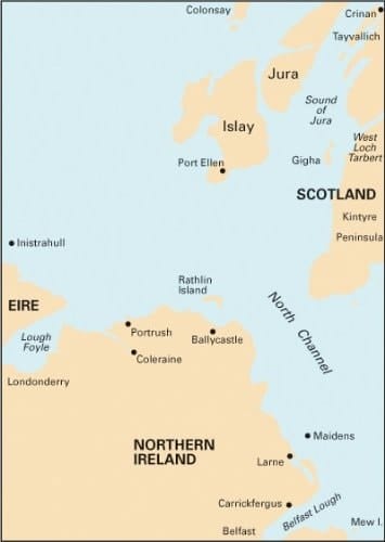 Imray Chart C64 Belfast Lough to Crinan and Islay