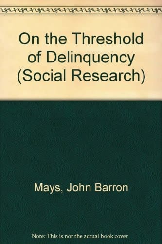 On the Threshold of Delinquency