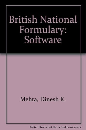 British National Formulary Software