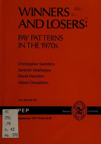 Winners and Losers Pay Patterns in the 1970s