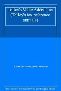 Tolley's Value Added Tax 1991-92