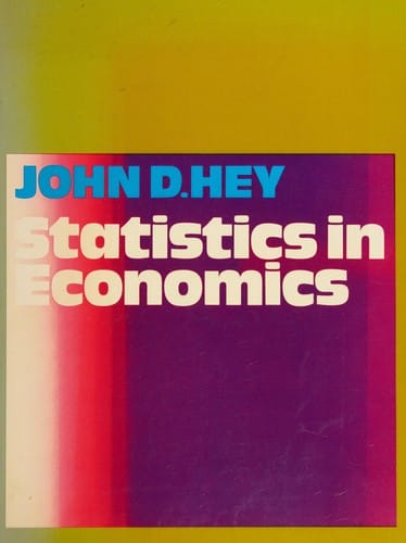 Statistics in Economics