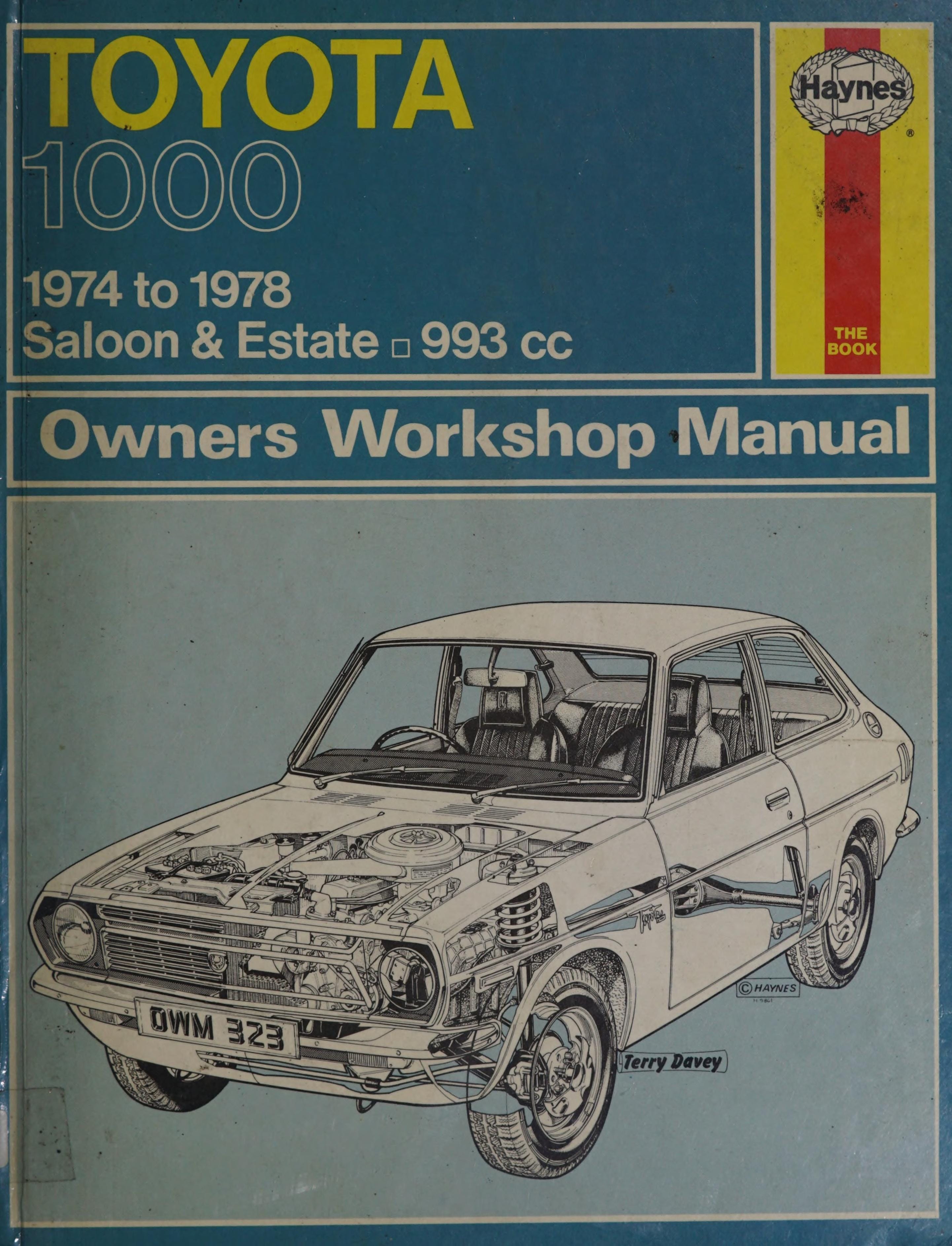 Toyota 1000 Owners Workshop Manual
