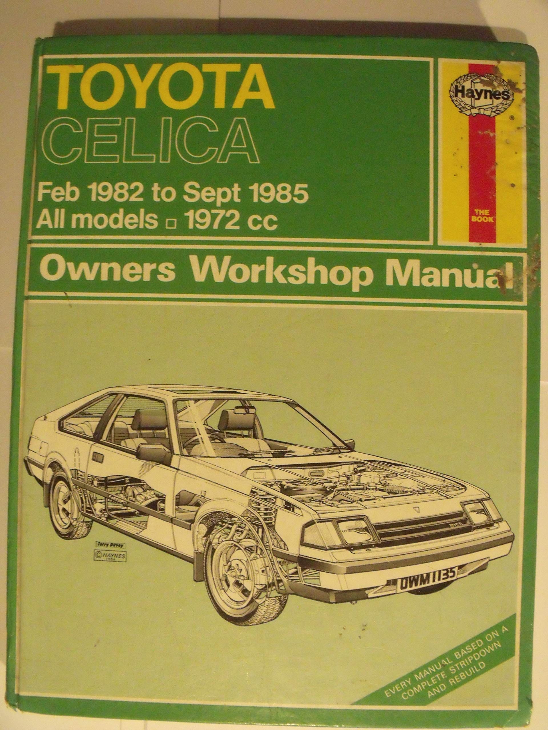 Toyota Celica Owners Workshop Manual