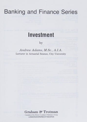 Investment