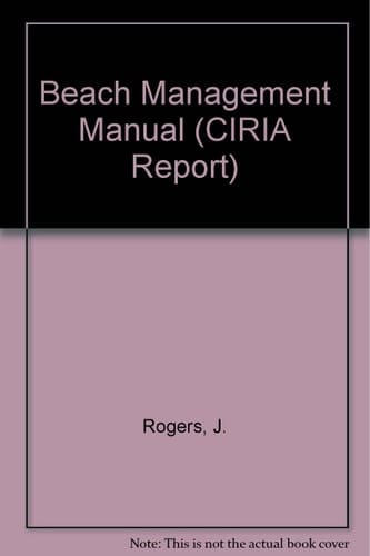 Beach Management Manual