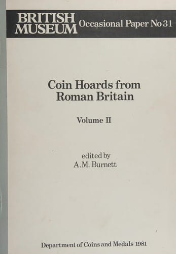 Coin Hoards from Roman Britain (Occasional Paper / British Museum,)
