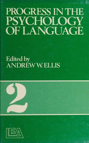 Progress In The Psychology Of Language