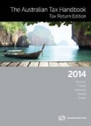 Australian Tax Handbook Tax Return Edition 2014