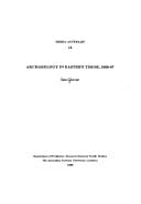 Archaeology in Eastern Timor, 1966-67