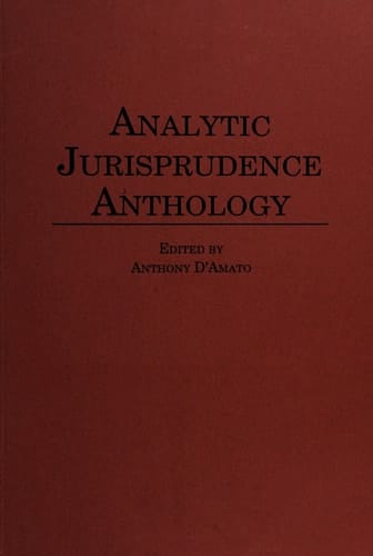 Analytic Jurisprudence Anthology (Anthology Series)