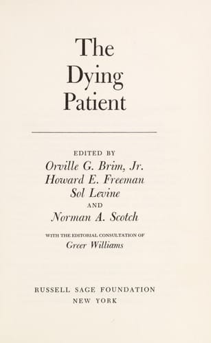 The Dying Patient