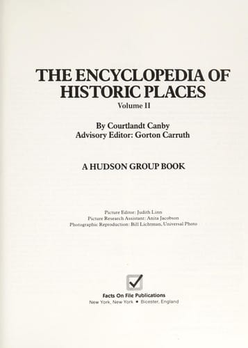 Encyclopedia of Historic Places