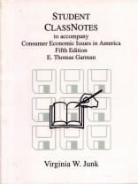 Student Classnotes (Power Point) Consumer Economic Issues in America