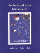 Professional Sales Management