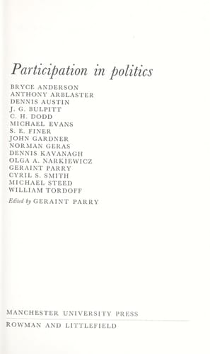 Participation in politics