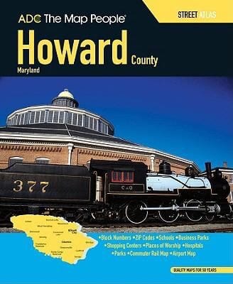 Howard County Maryland Street Atlas
