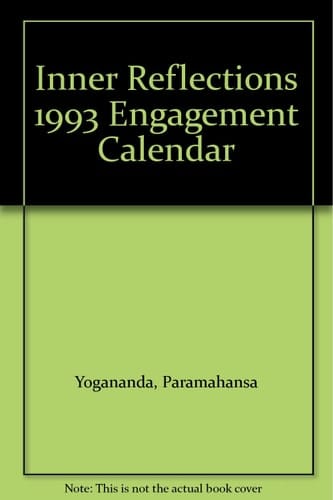 Inner Reflections 1993 Engagement Calendar