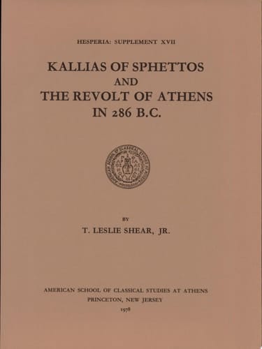 Kallias of Sphettos and the Revolt of Athens in 286 B.C.