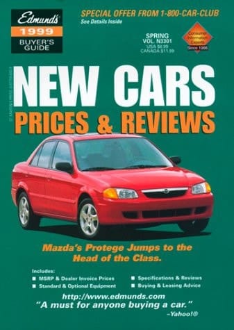 Edmund's New Cars Fall 1999