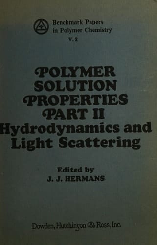 Polymer Solution Properties