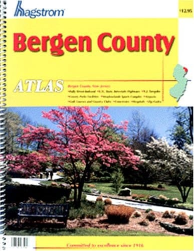 Hagstrom Bergen County, New Jersey Atlas
